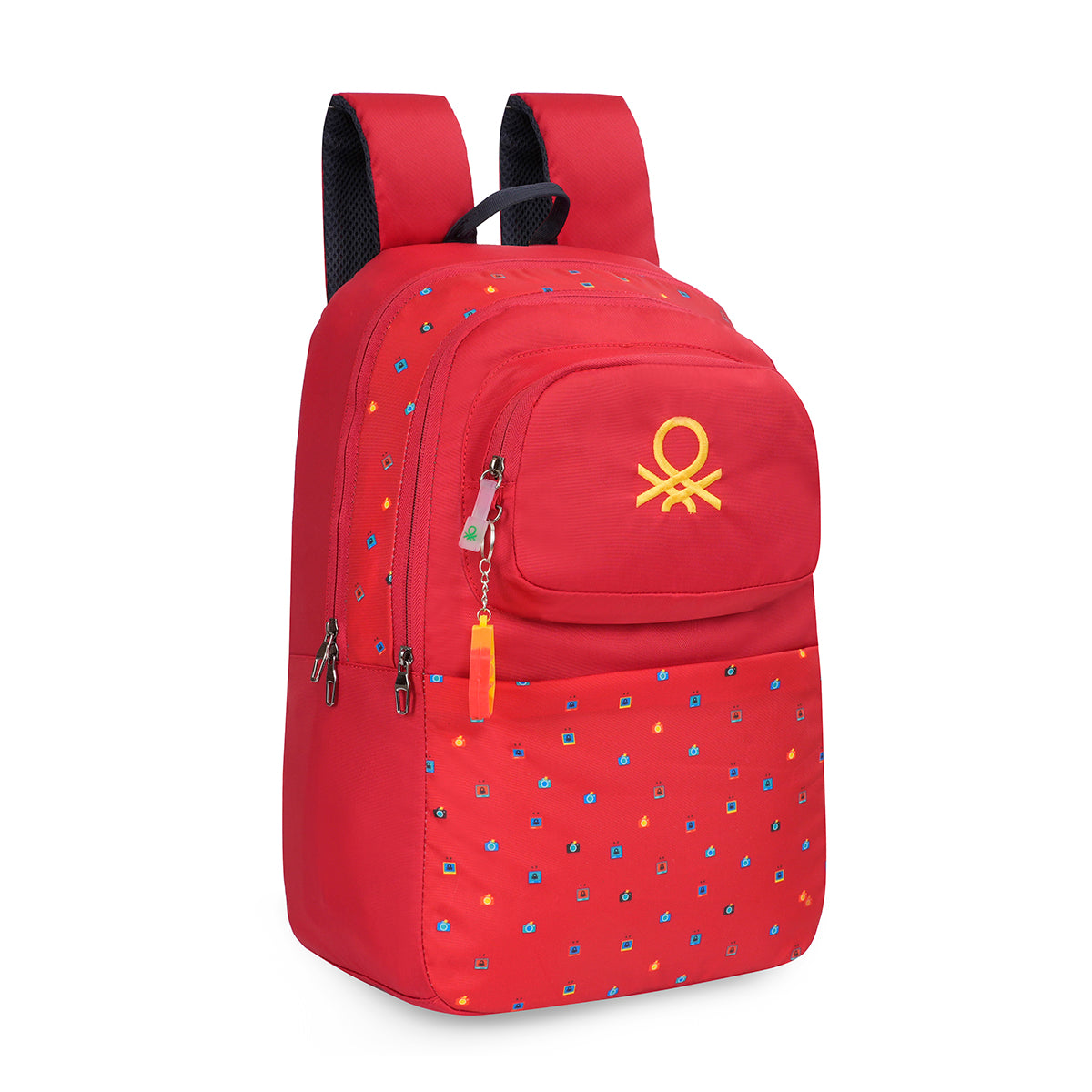 United Colors of Benetton Otis Back to School Backpack Red