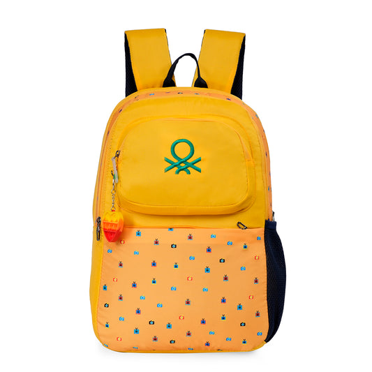 United Colors of Benetton Otis Back to School Backpack Yellow