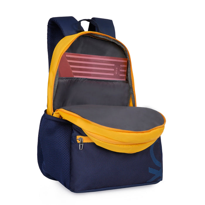 United Colors of Benetton Wilder Back to school Backpack yellow