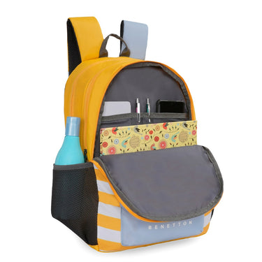 United Colors Of Benetton Rey Non Laptop Backpack Light Blue+yellow