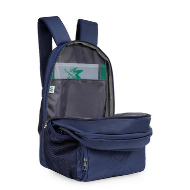 United Colors of Benetton Filago Back to School Backpack Navy