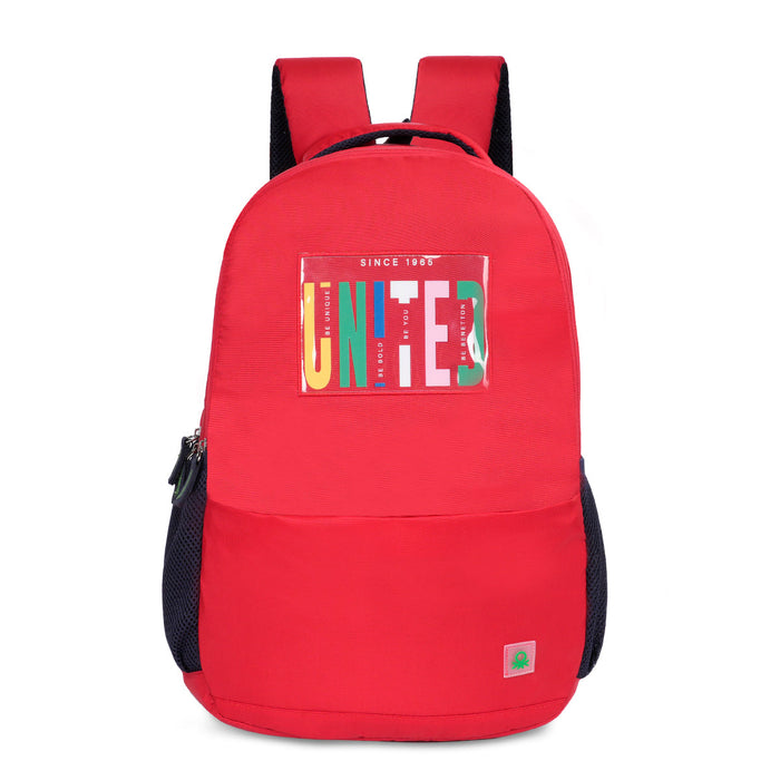 United Colors of Benetton Zeke Back to School Backpack Red