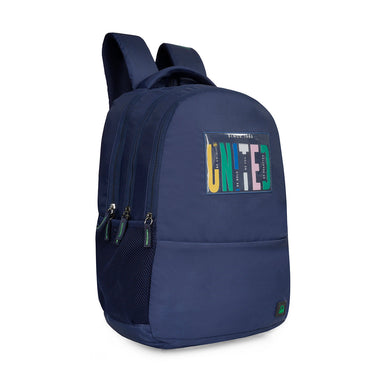 United Colors of Benetton Zeke Back to School Backpack Navy