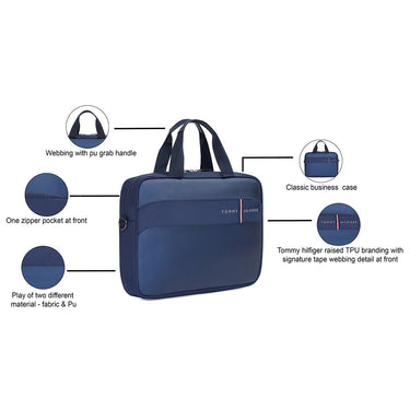 Tommy Hilfiger Benzene Business Case Navy