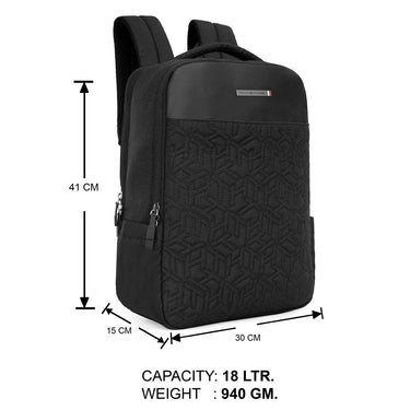 Tommy Hilfiger Calypso Laptop Backpack Black