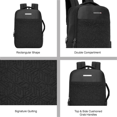 Tommy Hilfiger Calypso Laptop Backpack Black