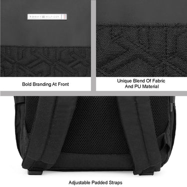 Tommy Hilfiger Calypso Laptop Backpack Black