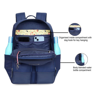 Tommy Hilfiger Lazuli Laptop Backpack Navy