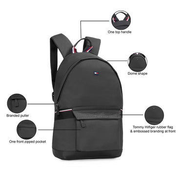 Tommy Hilfiger Lenin Non Laptop Backpack Black