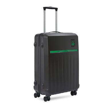 United Colors of Benetton Cobalt Hard Luggage Mid Black