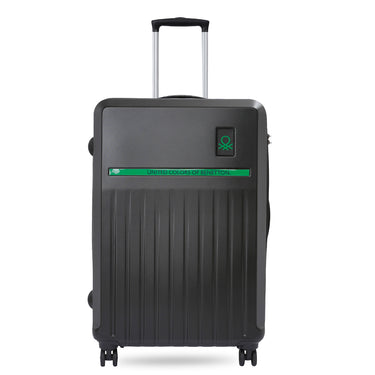 United Colors of Benetton Cobalt Hard Luggage Cargo Black