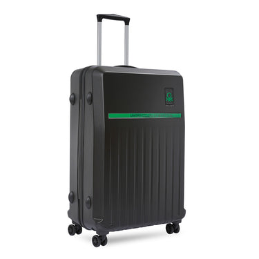United Colors of Benetton Cobalt Hard Luggage Cargo Black