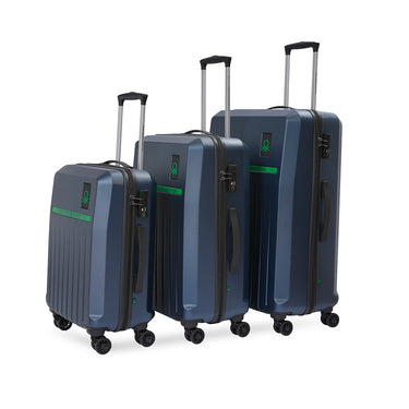 United Colors of Benetton Cobalt Hard Luggage Navy cabin