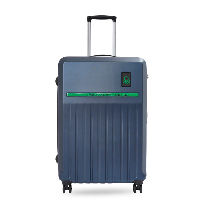 United Colors of Benetton Cobalt Hard Luggage Navy Cargo