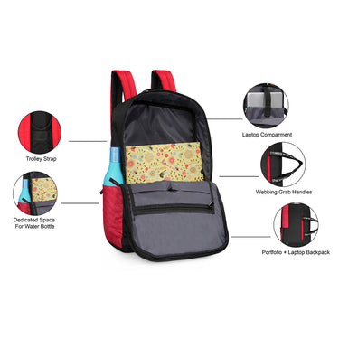 United Colors of Benetton Paullo Laptop Backpack Black