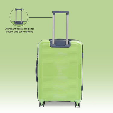 United Colors of Benetton Opal Hard Luggage Green Mid