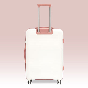 United Colors of Benetton Opal Hard Luggage White Mid