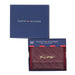 Tommy Hilfiger Angelina Women's Small Flap Wallet With Sling Wine