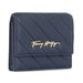 Tommy Hilfiger Angelina Women's Small Flap Wallet With Sling Navy