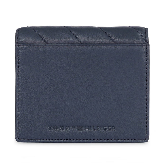 Tommy Hilfiger Angelina Women's Small Flap Wallet With Sling Navy