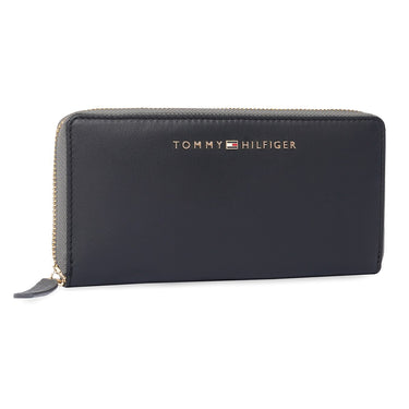 Tommy Hilfiger Bretha Women's Zip Around Wallet Black+grey