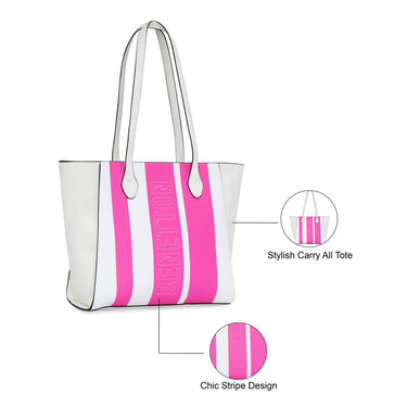 United Colors of Benetton Alize Women's Tote White