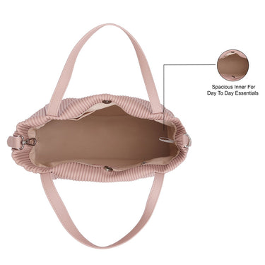 United Colors of Benetton Camile Women's Tote pink