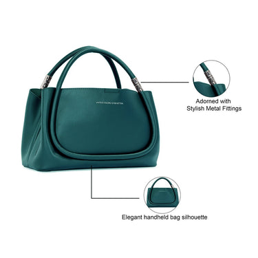 United Colors Of Benetton Elle Women's Satchel Forest Green
