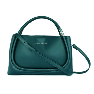 United Colors Of Benetton Elle Women's Satchel Forest Green