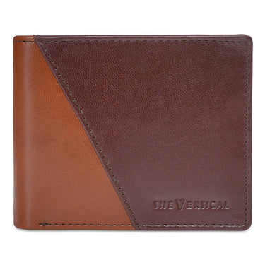 The Vertical Denwer Men's Global Coin Wallet Tan+brown