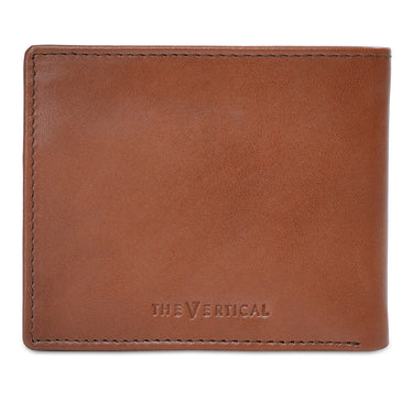 The Vertical Denwer Men's Global Coin Wallet Tan+brown