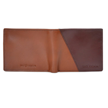 The Vertical Denwer Men's Global Coin Wallet Tan+brown