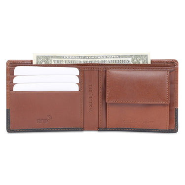 The Vertical Jarvis Men's Global Coin Wallet Tan