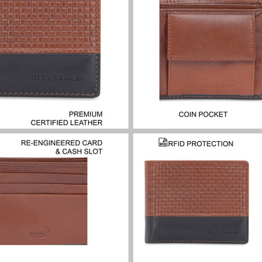 The Vertical Jarvis Men's Global Coin Wallet Tan