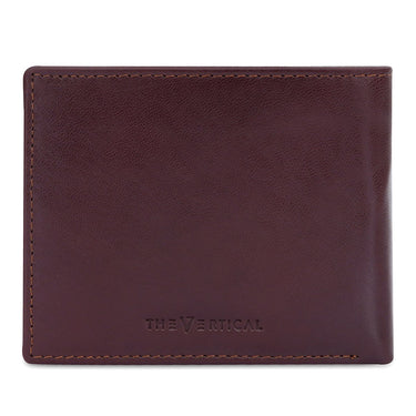 The Vertical Howland Men's Global Coin Wallet Brown+tan