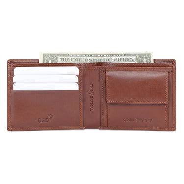 The Vertical Idaho Men's Global Coin Wallet Tan