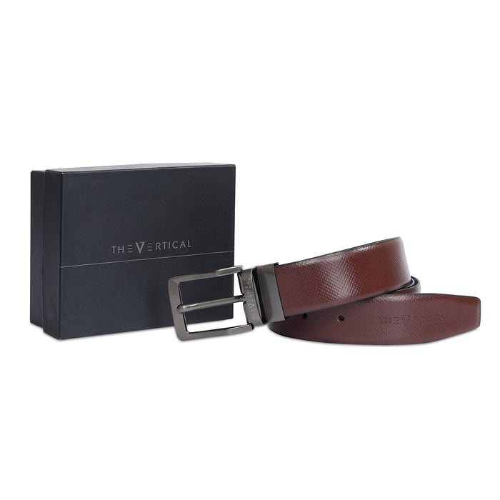 The Vertical Epirus Men's Reversible Belt