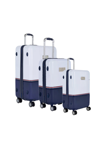 Tommy Hilfiger Twins Pro Hard Luggage Set of 3 ( Cabin + Mid  + Cargo)