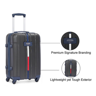 Tommy Hilfiger Wyoming Hard Luggage Black