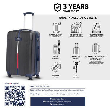 Tommy Hilfiger Wyoming Hard Luggage Black