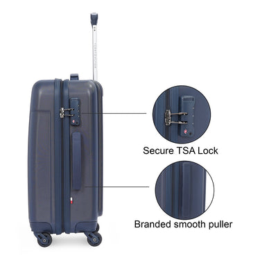 Tommy Hilfiger Wyoming Hard Luggage navy