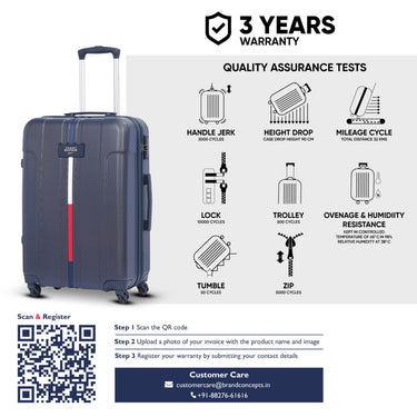 Tommy Hilfiger Wyoming Hard Luggage navy