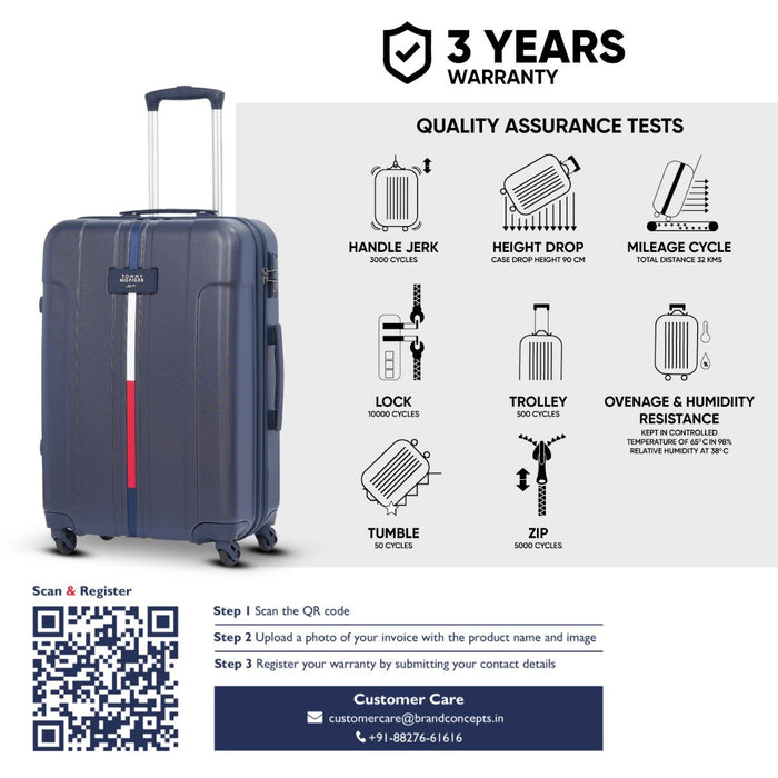 Tommy hilfiger luggage warranty deals