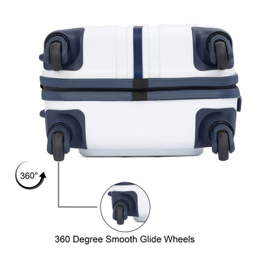 Tommy Hilfiger Wyoming Hard Luggage White