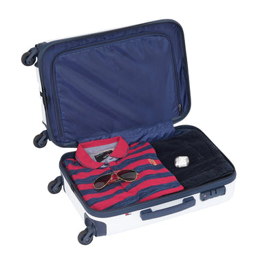 Tommy Hilfiger Wyoming Hard Luggage White