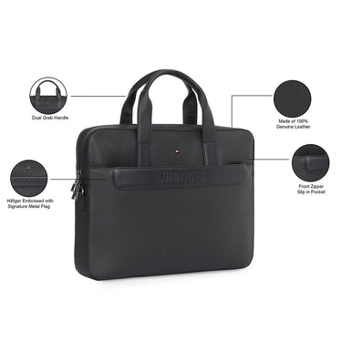 Tommy Hilfiger Livingston Business Case Black