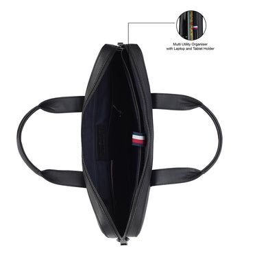 Tommy Hilfiger Livingston Business Case Black