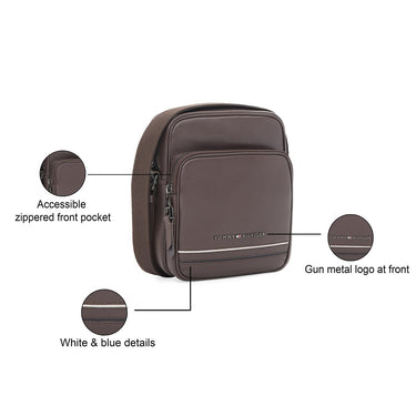 Tommy Hilfiger Smithfield Crossbody Brown