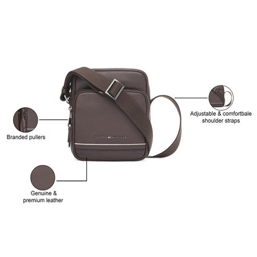 Tommy Hilfiger Smithfield Crossbody Brown