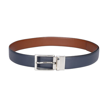 United Colors Of Benetton Lazio Men Reversible Belt Tan Navy